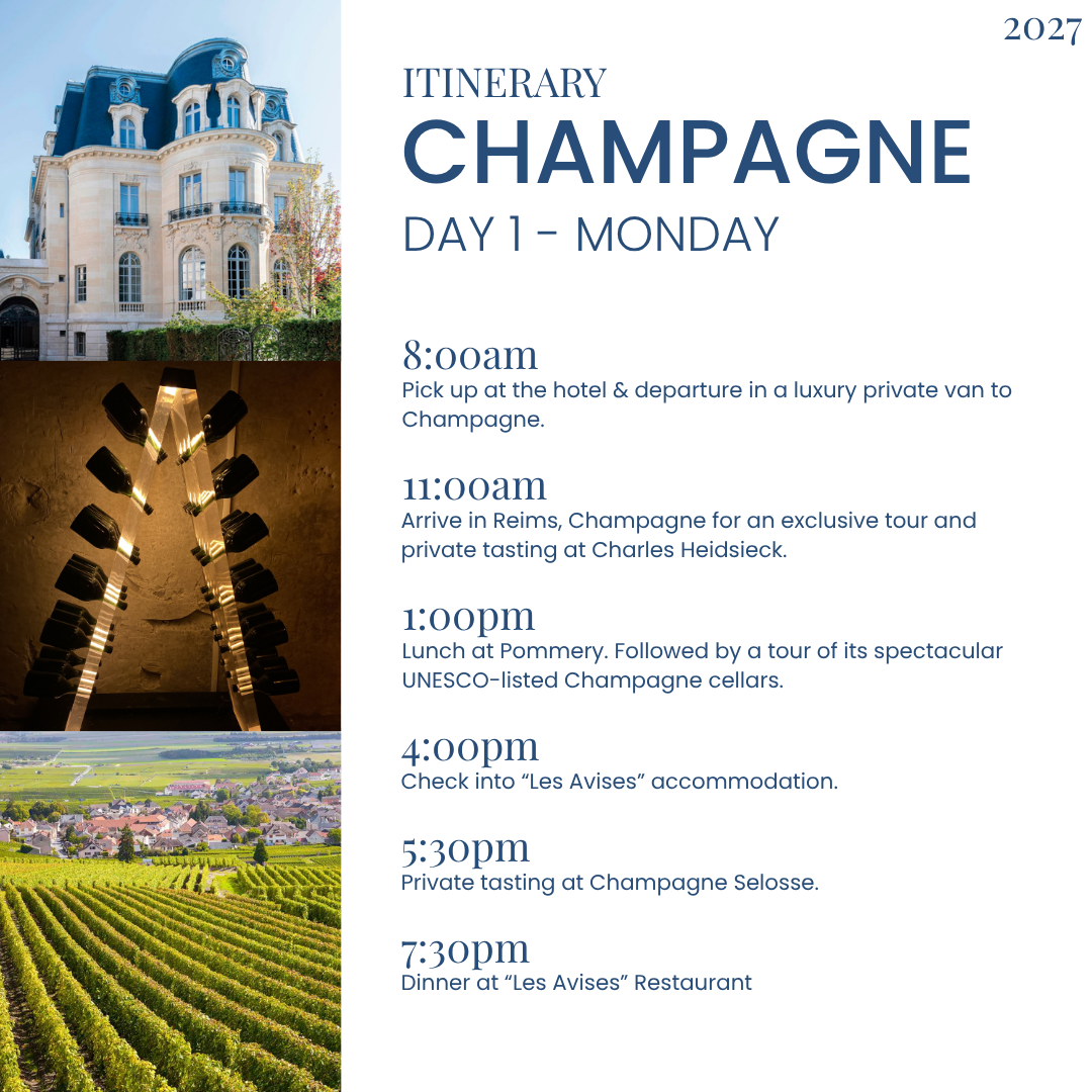 SOM Australia - French Wine Tour 2027