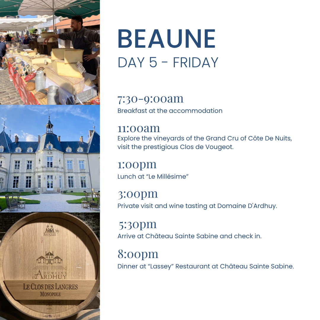 SOM Australia - French Wine Tour 2027