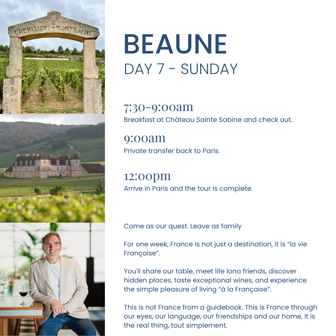 SOM Australia - French Wine Tour 2027